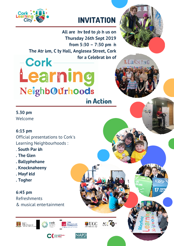 Learning Cities Day - LN in Action Invitation 2019